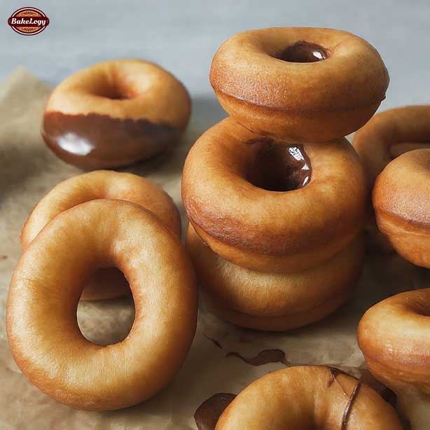 Chocolate glazed donuts