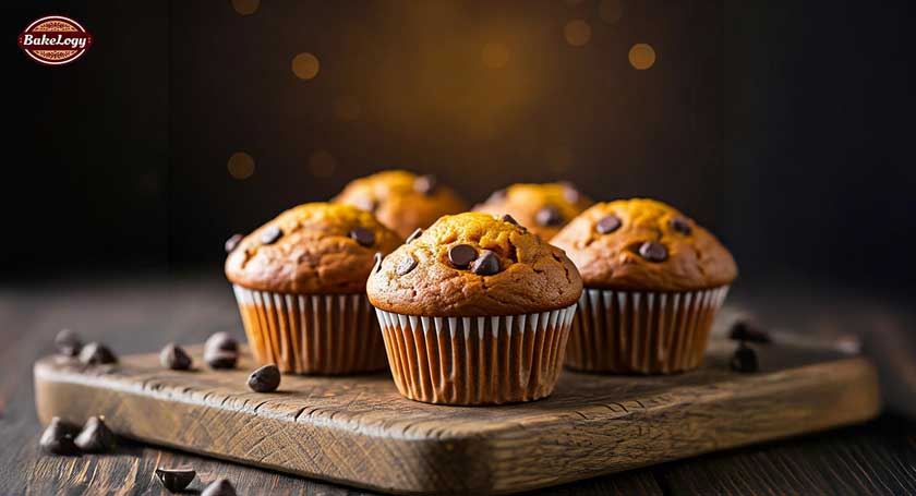 Pumpkin Chocolate Chip Muffins