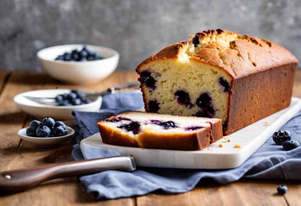 berries loaf cake