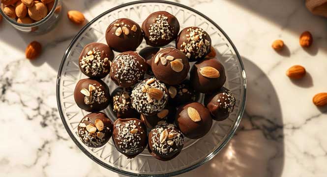 chocolate truffles