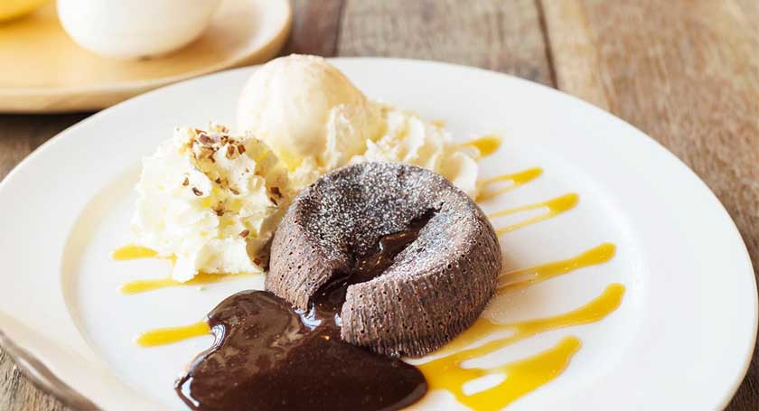 chocolate lava cake